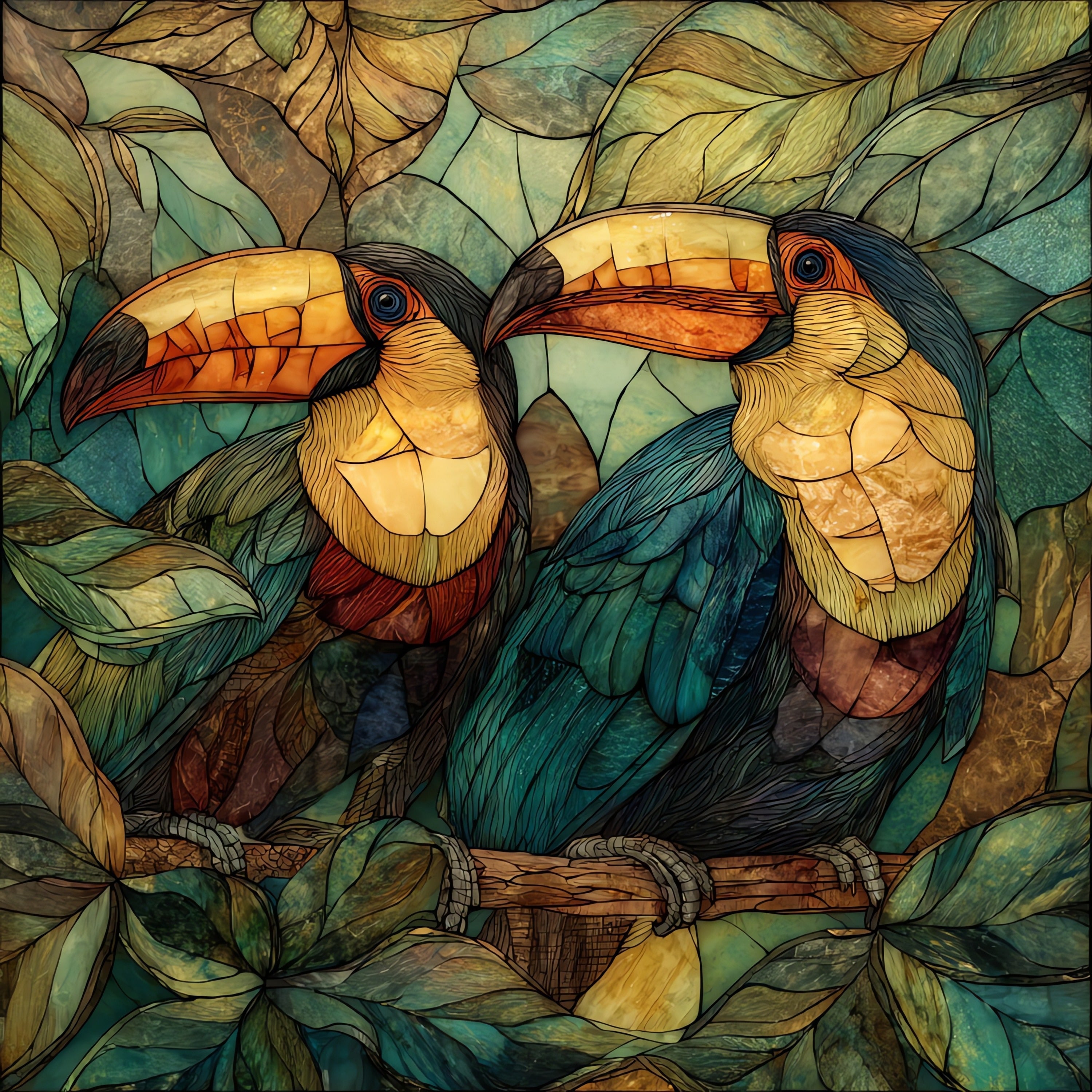 the Henry Doorly Zoo Lied Jungle — ceramic art tile
