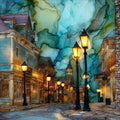 Deadwood historic Main Street — ceramic art tile