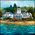 Mission Point on Mackinac — ceramic art tile
