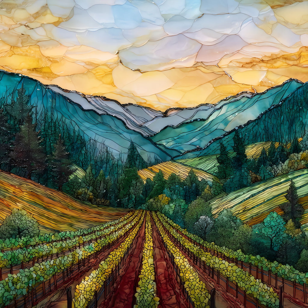 Anderson Valley — ceramic art tile