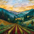 Anderson Valley — ceramic art tile