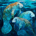 Devil's Den prehistoric spring — ceramic art tile