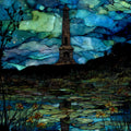 the Antietam Iron Brigade — ceramic art tile