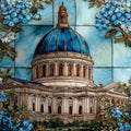 the Basilica of the Assumption — ceramic art tile
