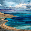 Lake McConaughy — ceramic art tile