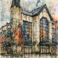 the Bottleworks District Art — ceramic art tile