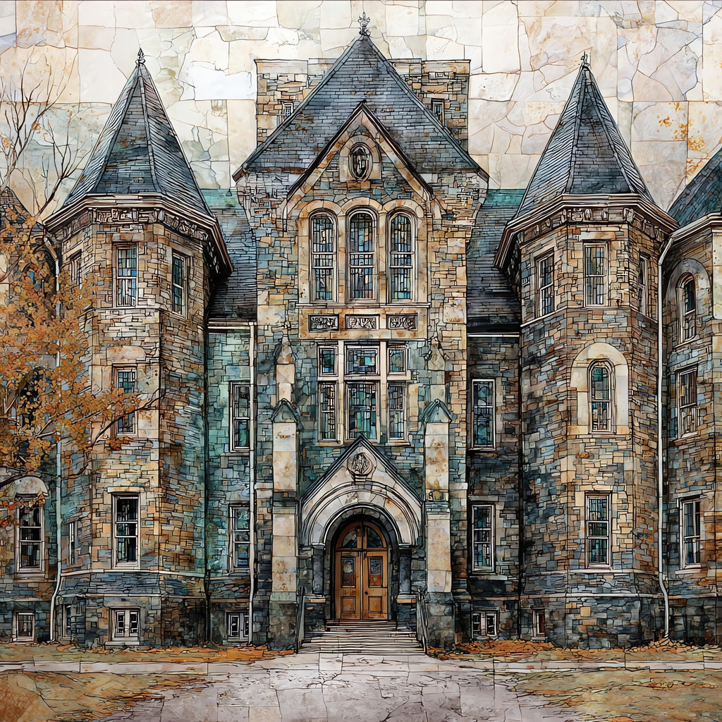 the Crownsville State Hospital — ceramic art tile