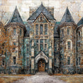 the Crownsville State Hospital — ceramic art tile