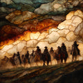 the Custer State Park — ceramic art tile