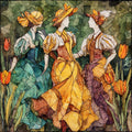 the Holland Tulip Festival — ceramic art tile