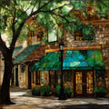 Edina 50th and France district — ceramic art tile