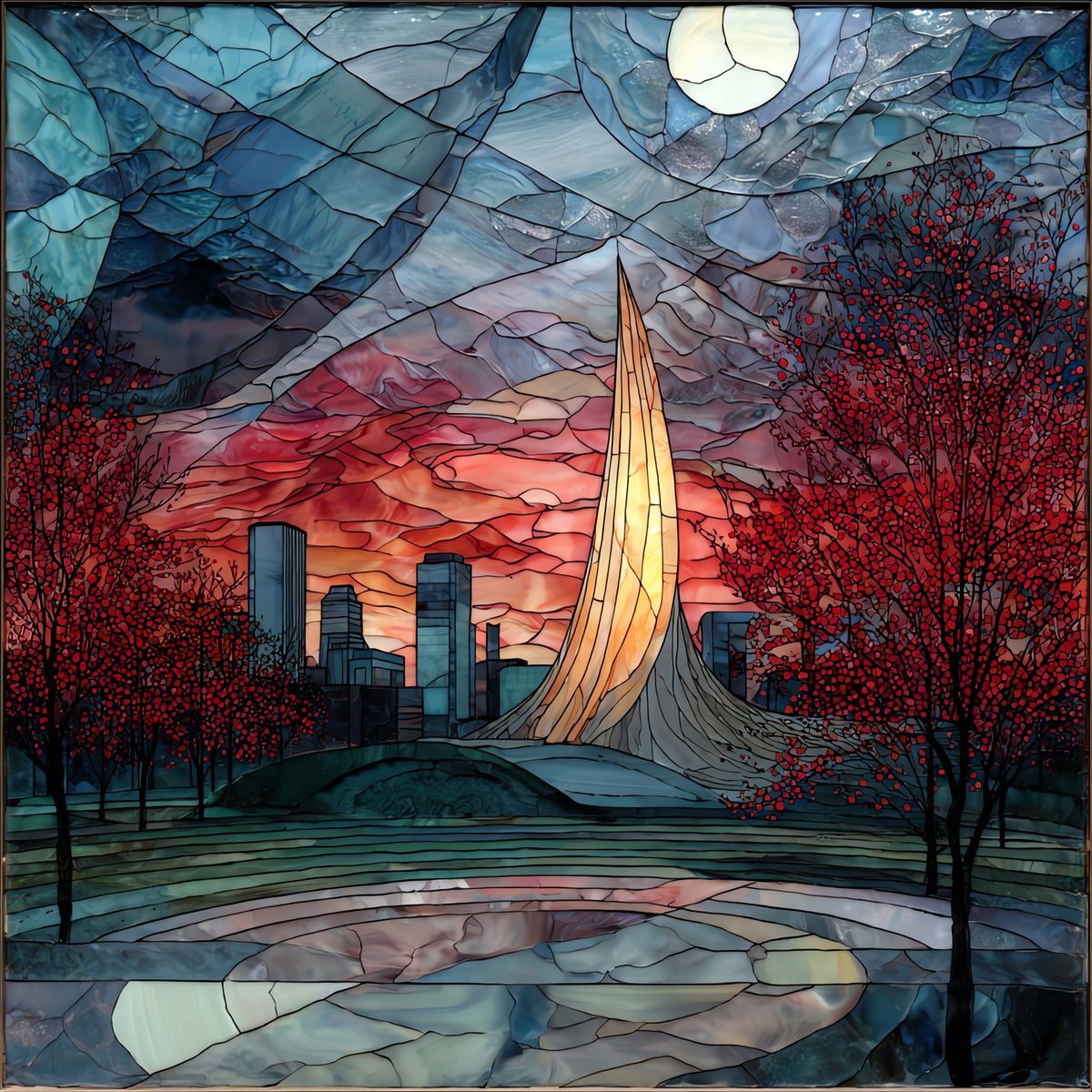 Walker Art Center sculpture — ceramic art tile