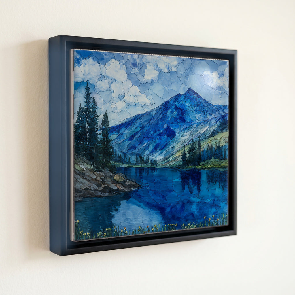 Snowmass Mountain and Lake Elk Range — front
