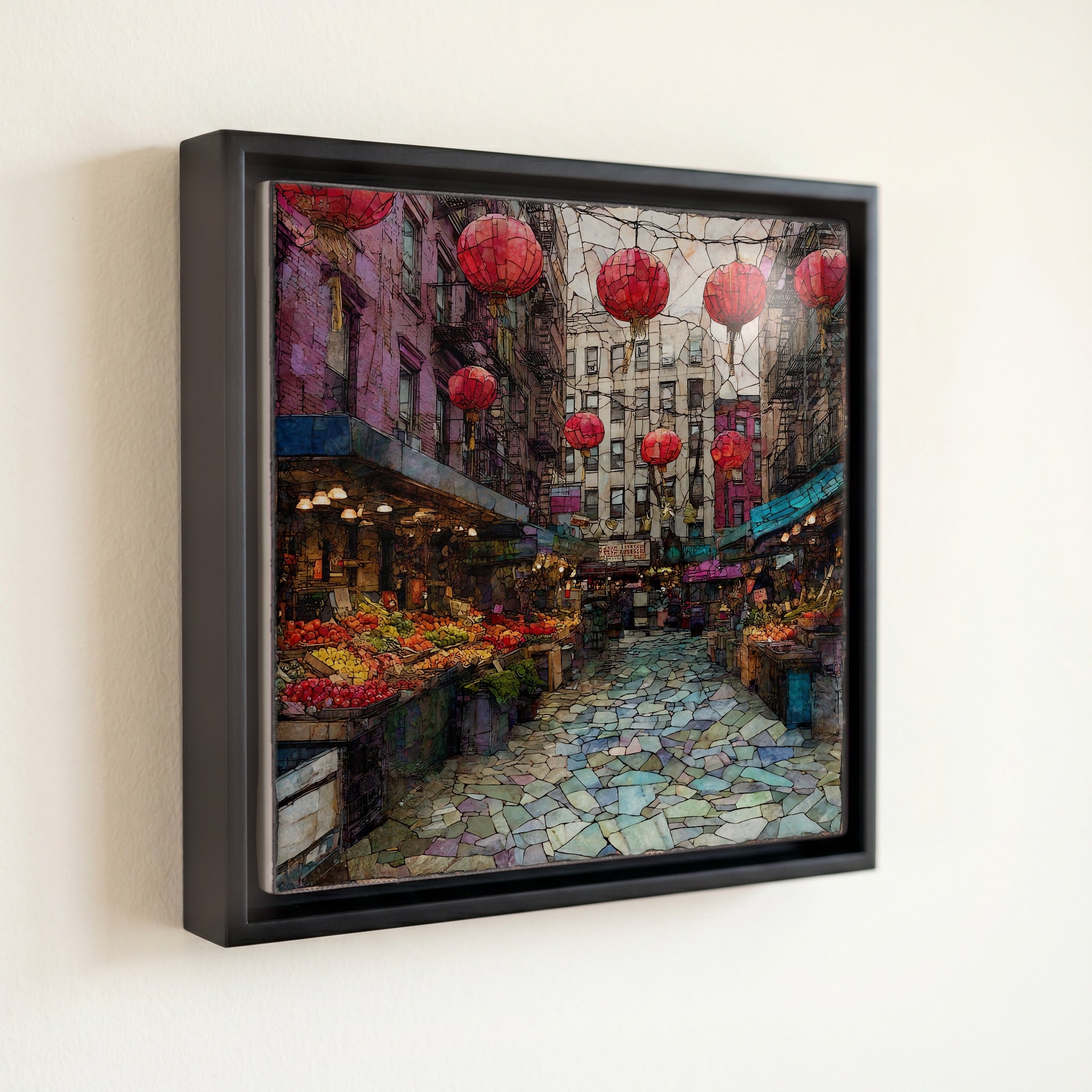 Chinatown's Mott Street market — front