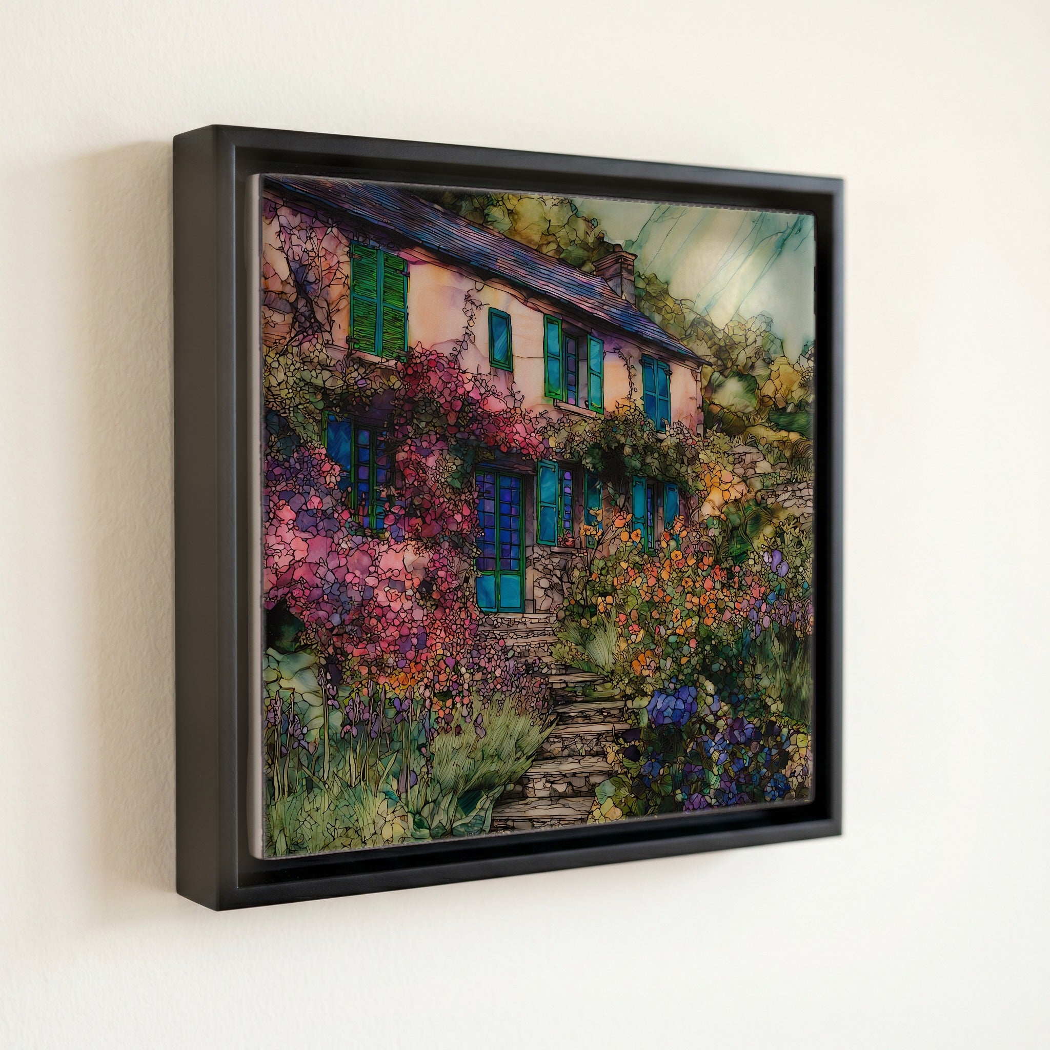 Monet's Pink House Giverny — front