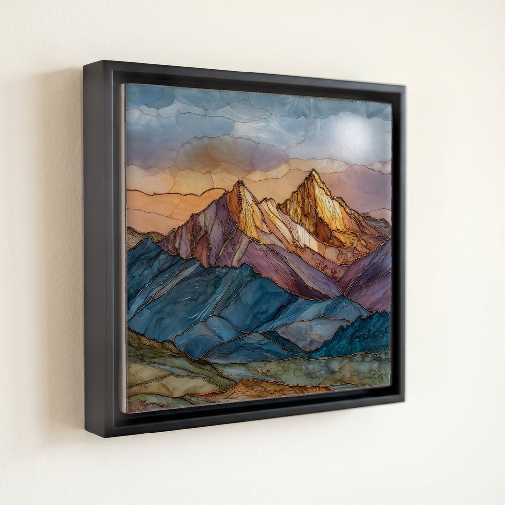 Mount Wilson and Wilson Peak San Juans Ceramic Art Tile — front
