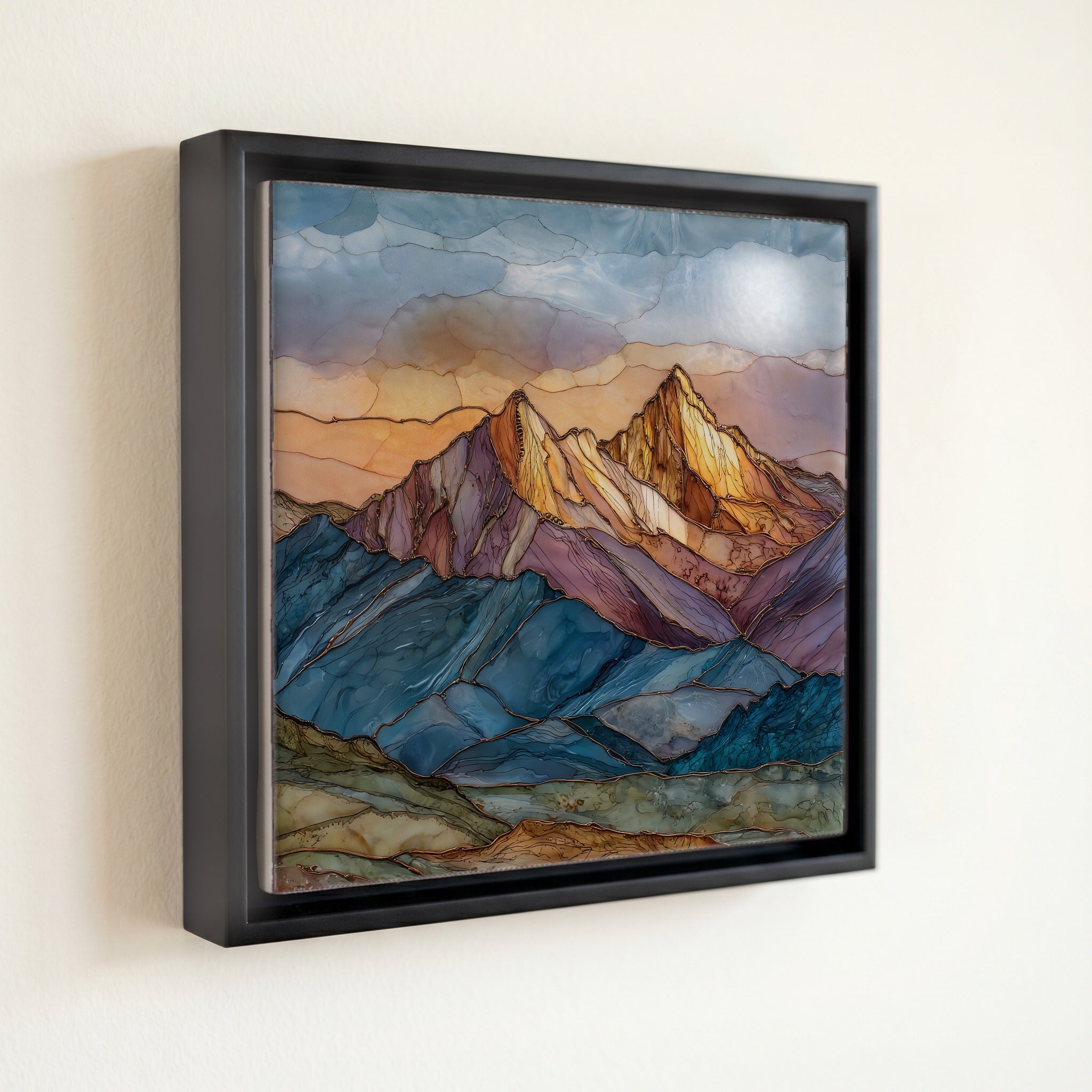 Mount Wilson and Wilson Peak San Juans Ceramic Art Tile — front