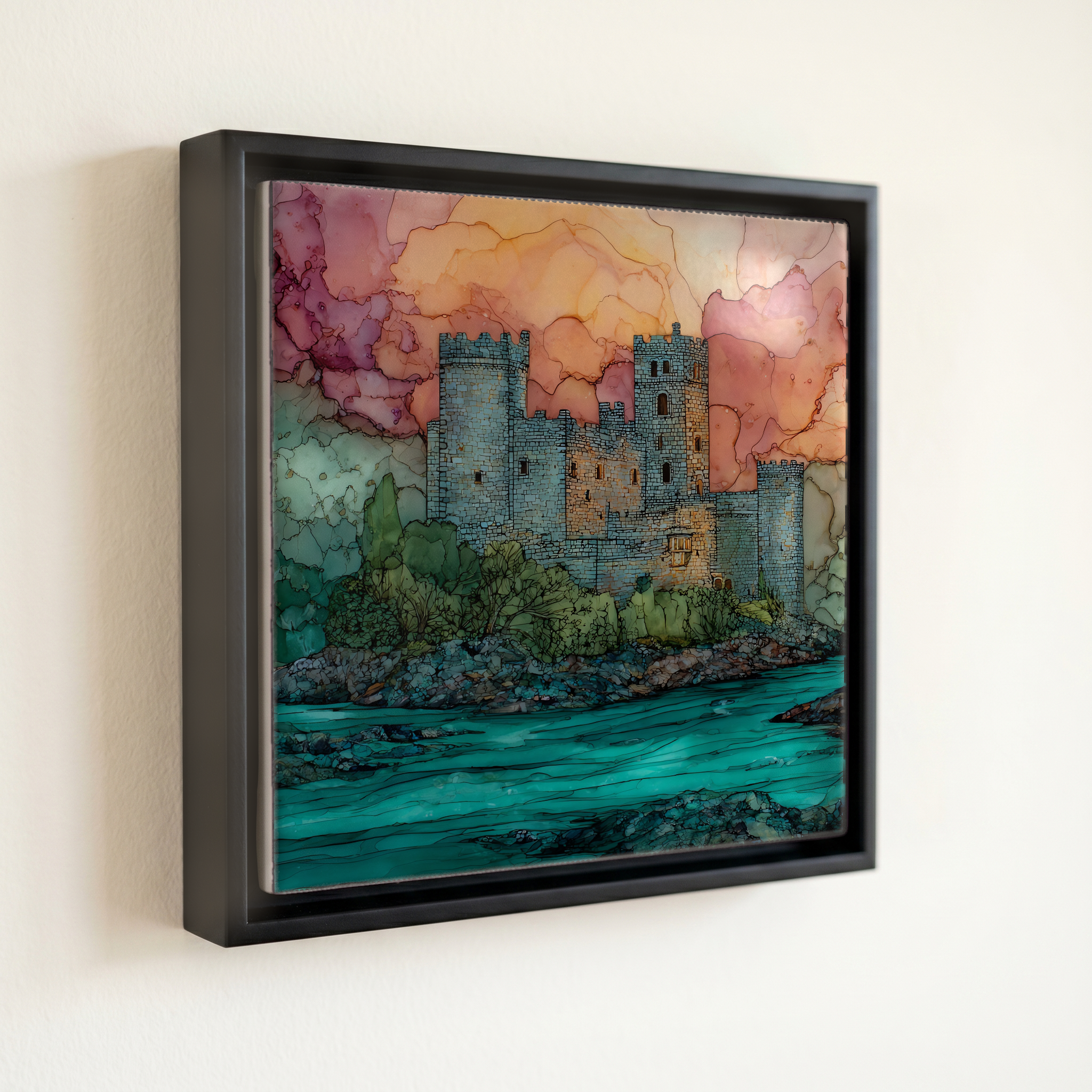 Cahir Castle — front