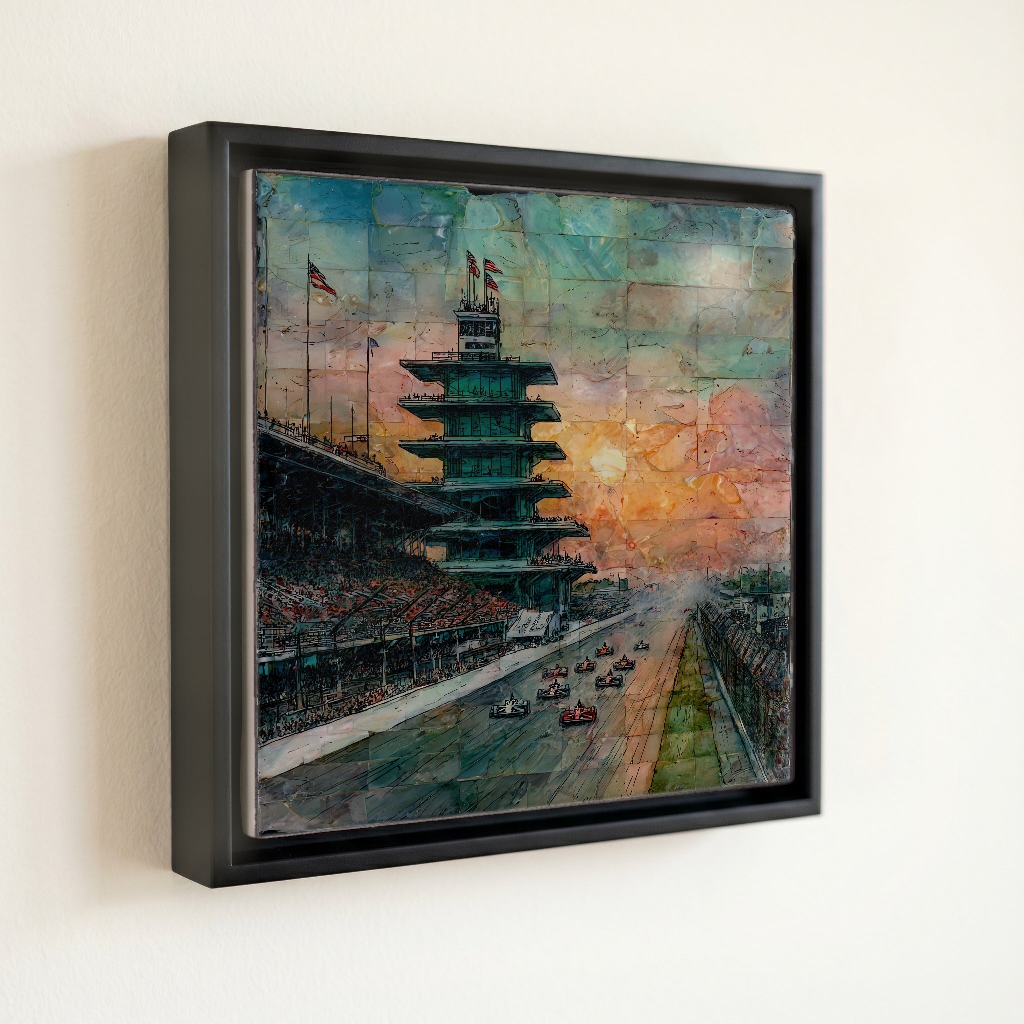 the Indianapolis 500 Pagoda — front