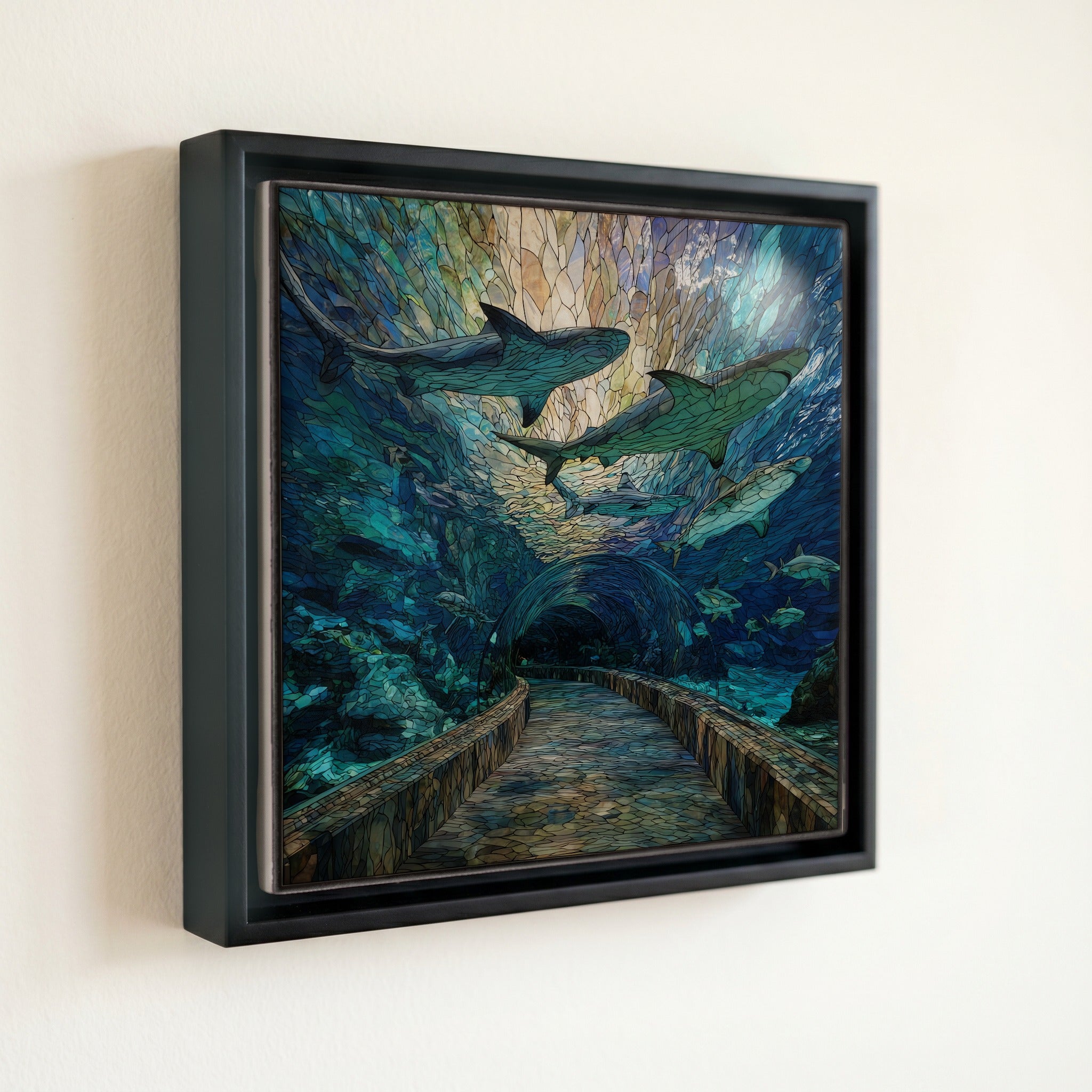 the Adventure Aquarium in — front