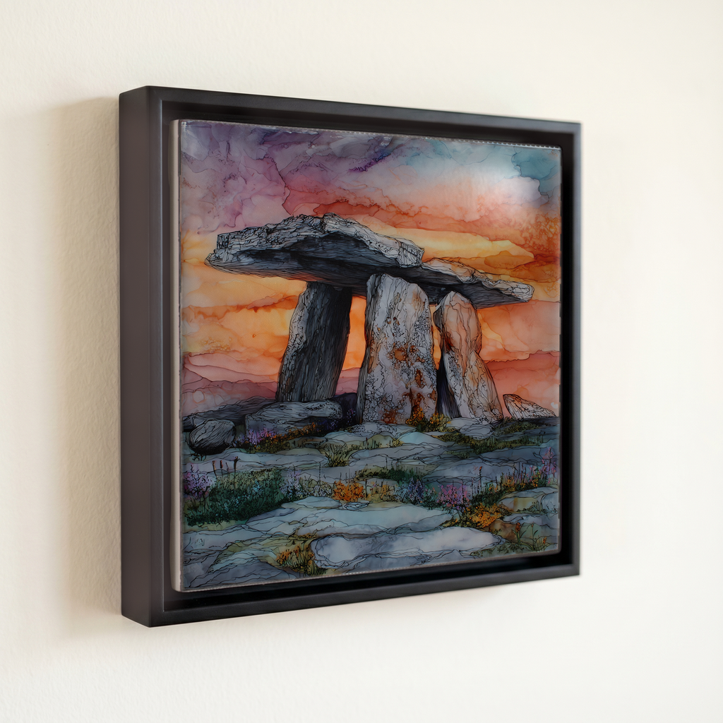 Poulnabrone Dolmen — front