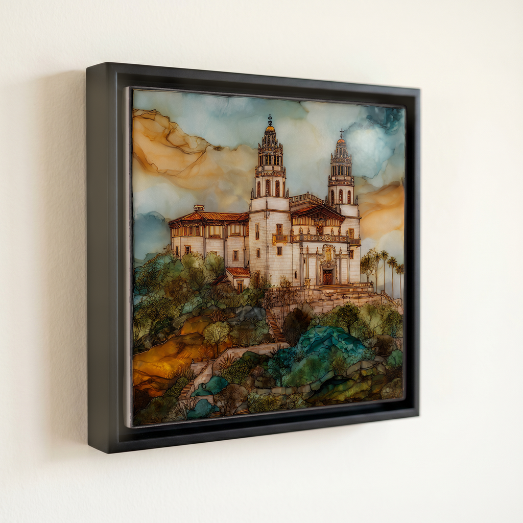 Hearst Castle — front