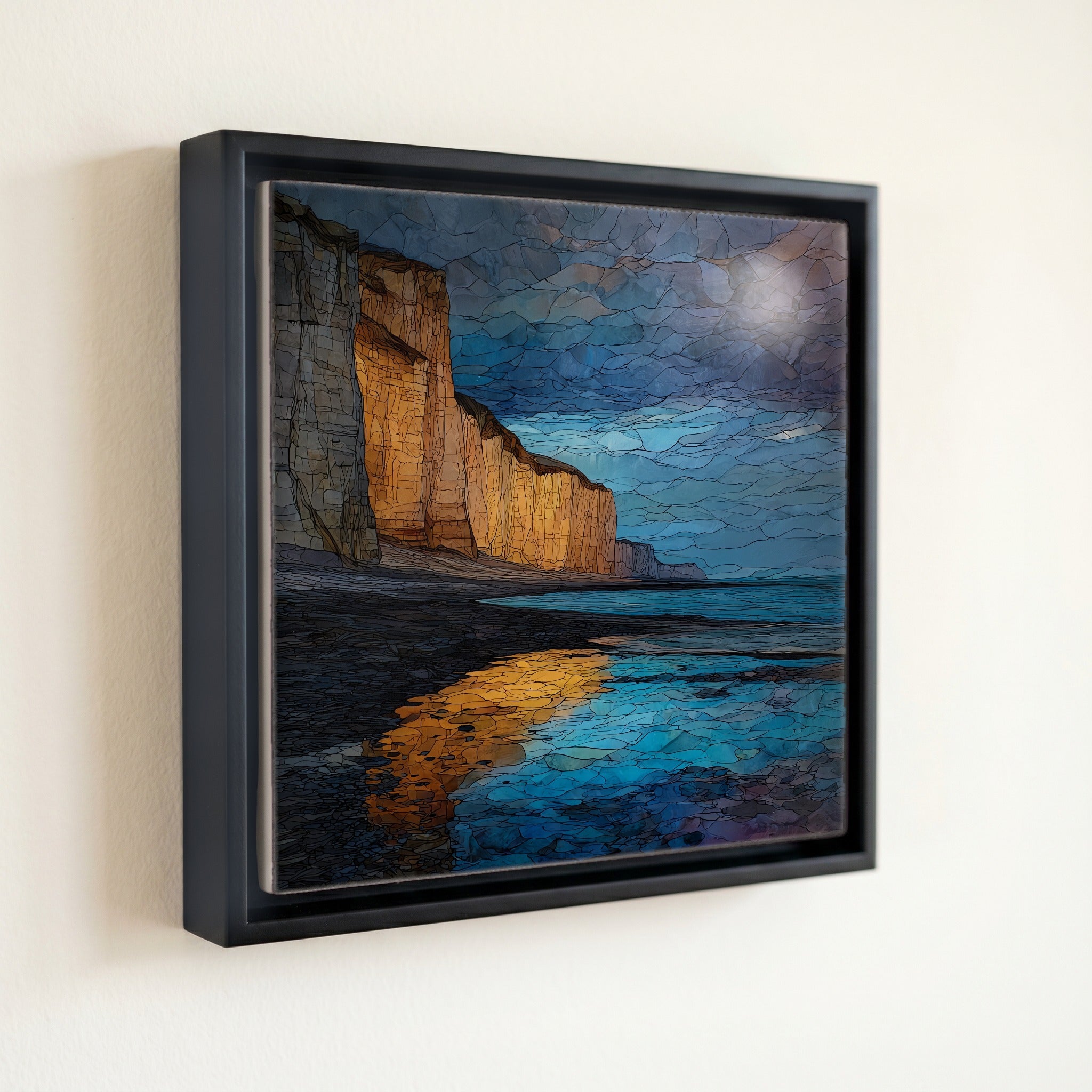 Le Treport Chalk Cliffs — front