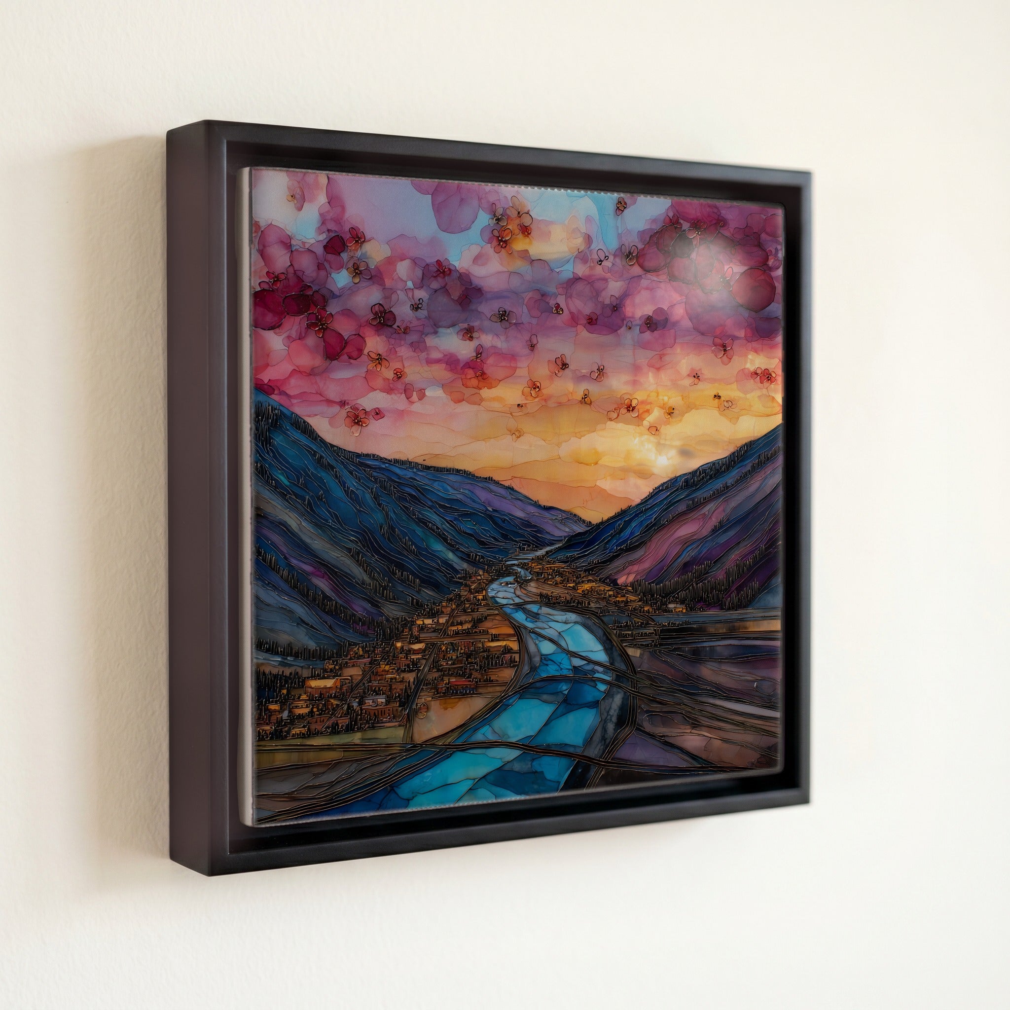 Steamboat Springs at sunset Yampa Valley — front