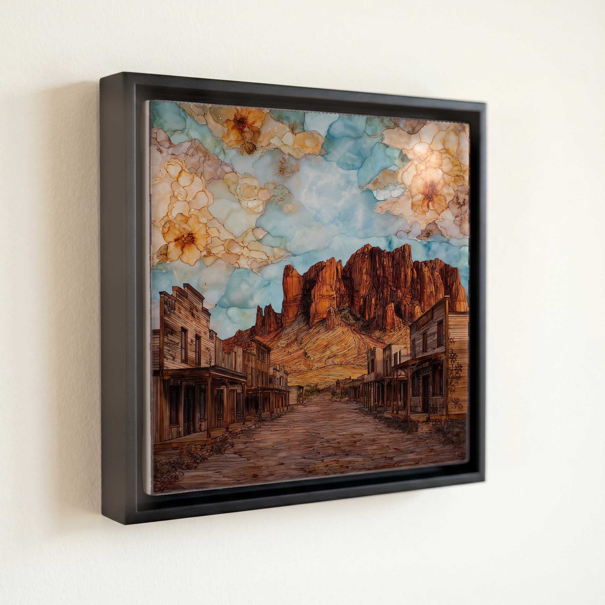 Goldfield ghost town — front