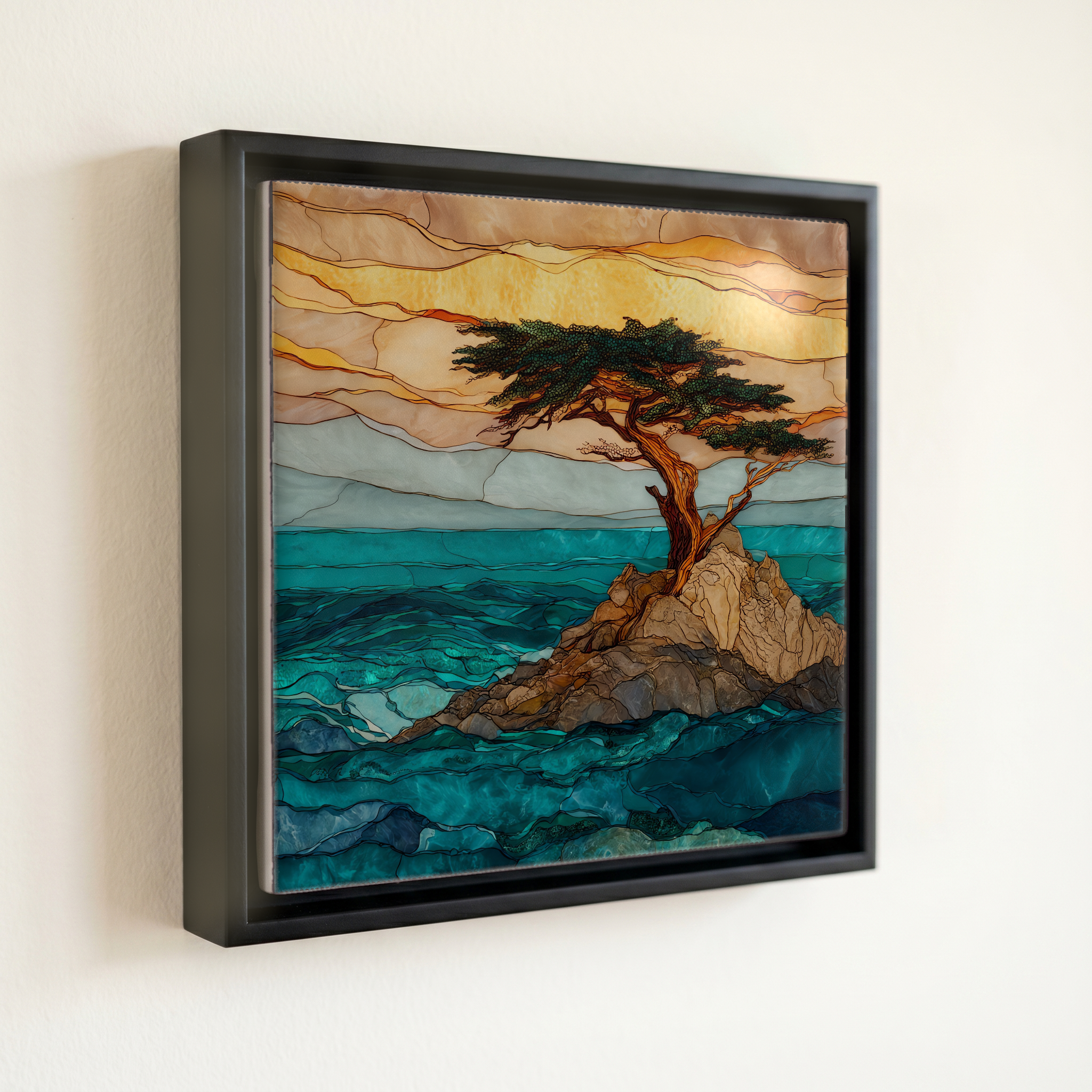 Lone Cypress — front