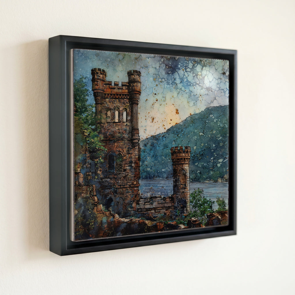 Bannerman Castle ruin on — front
