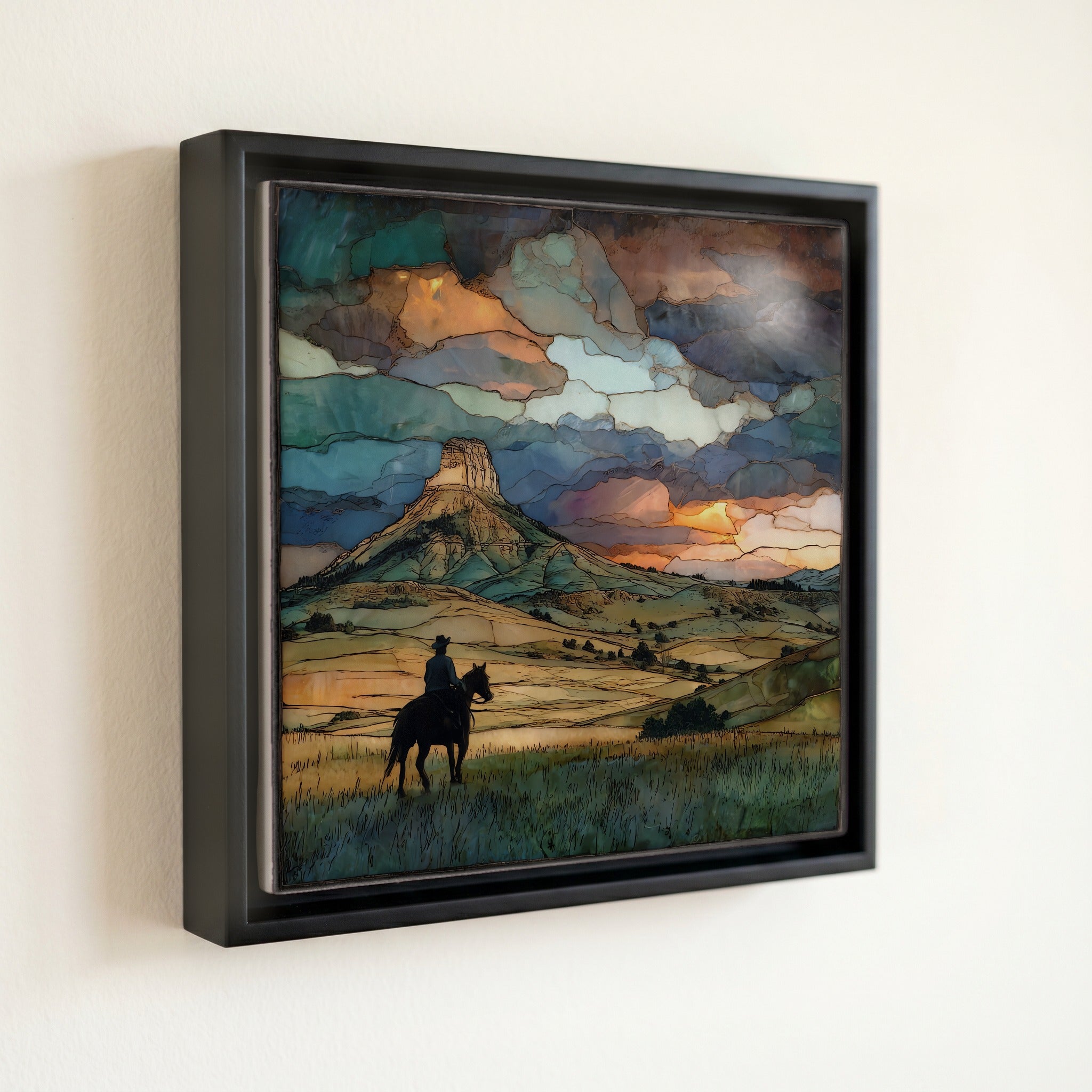 Square Butte — front