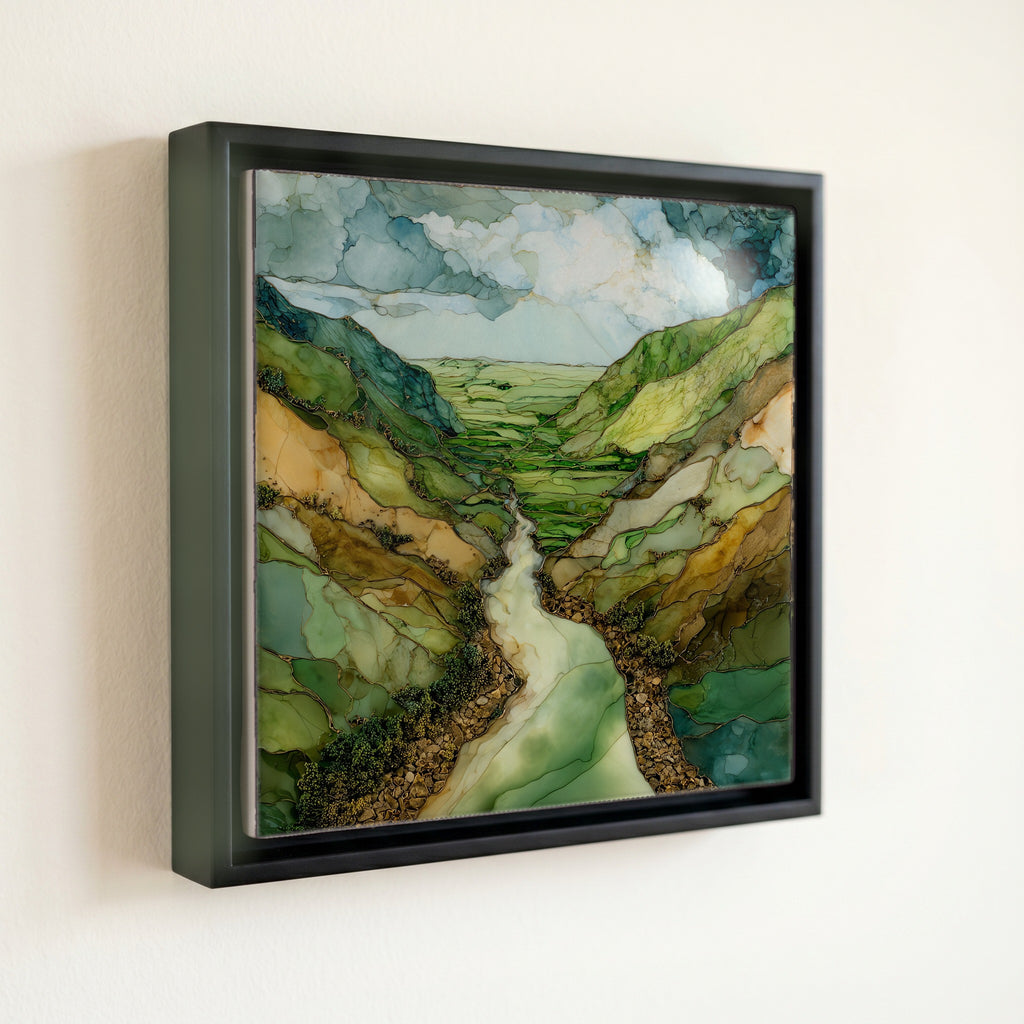 the Smoky Hill River cutting — front