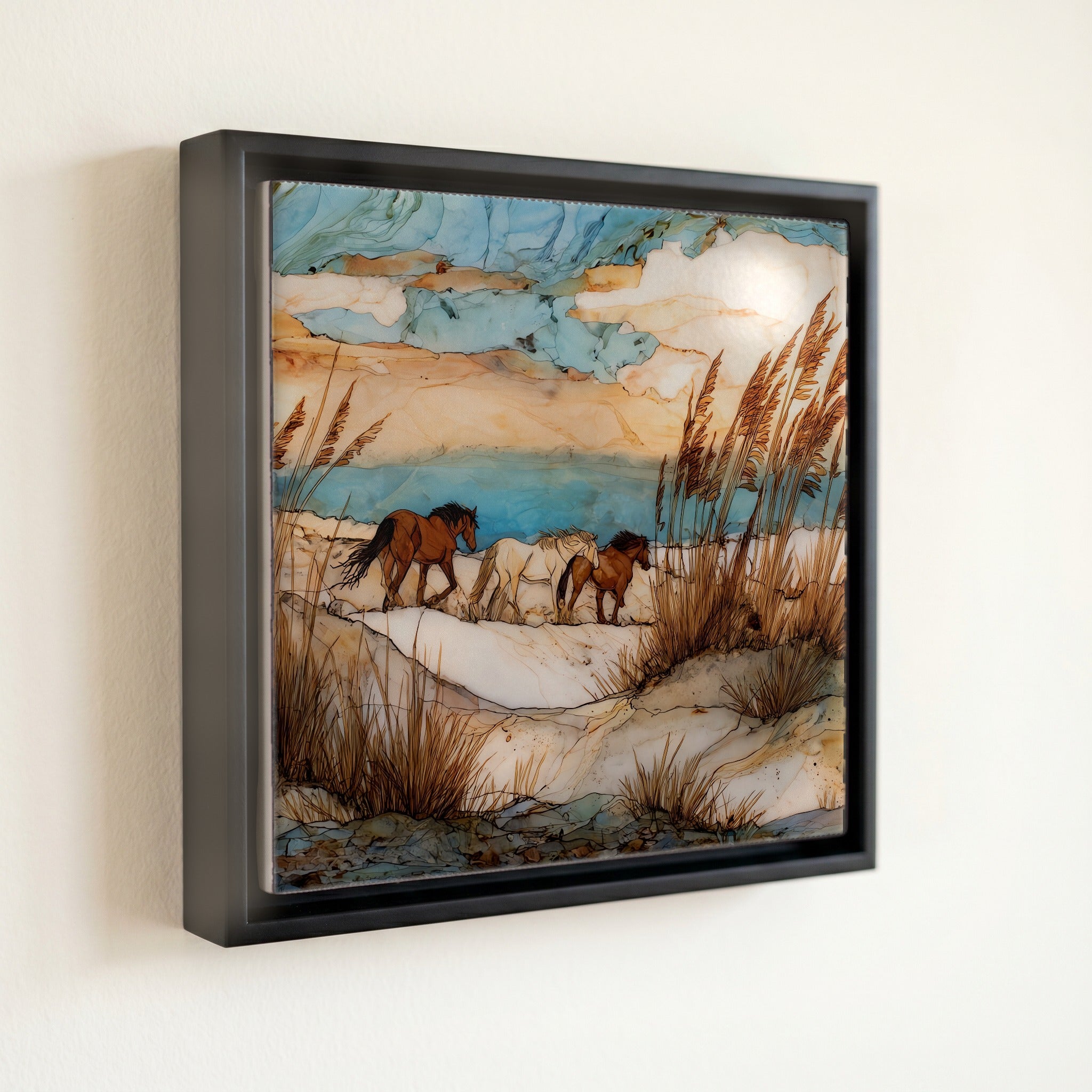 an Assateague Island campground — front