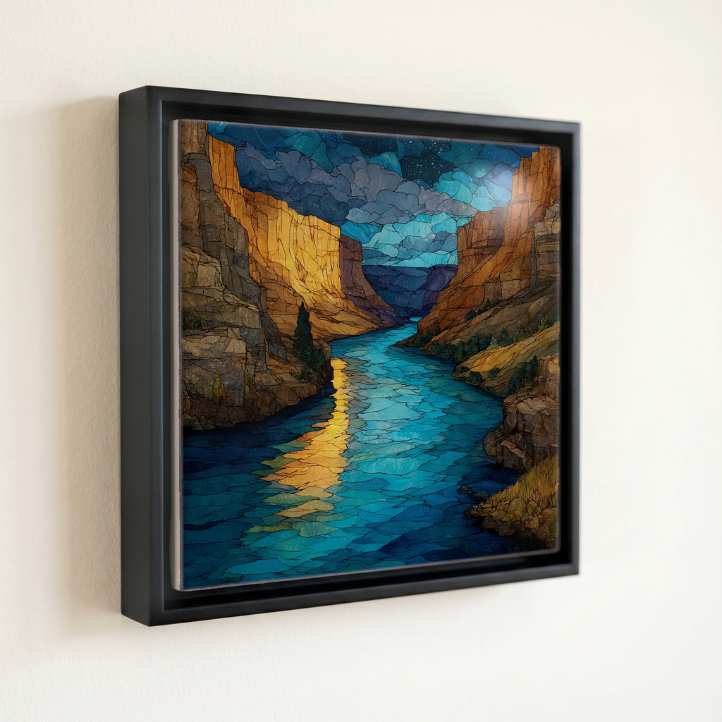 Colorado River entering Cataract — front