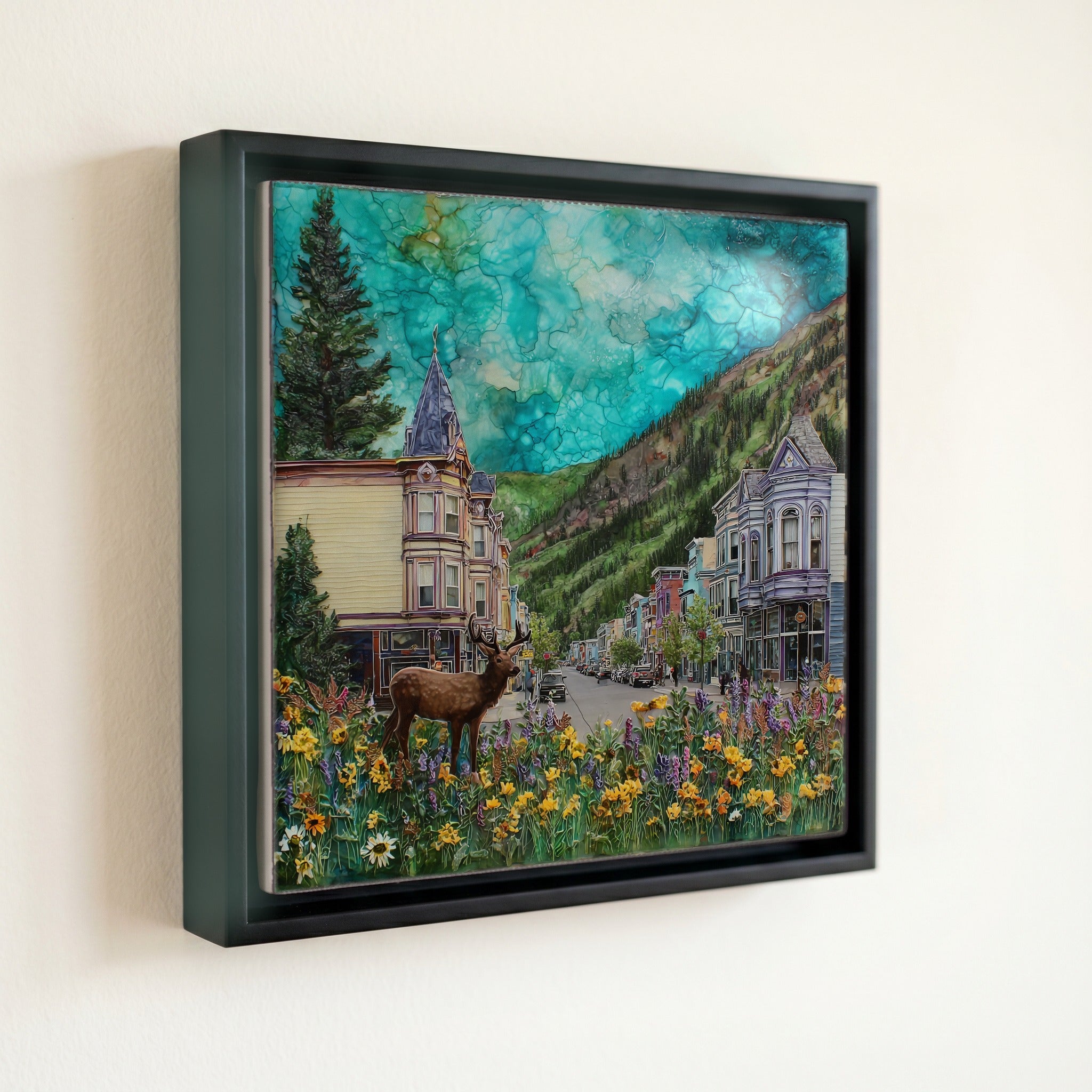 Crested Butte Elk Avenue Elk Range — front