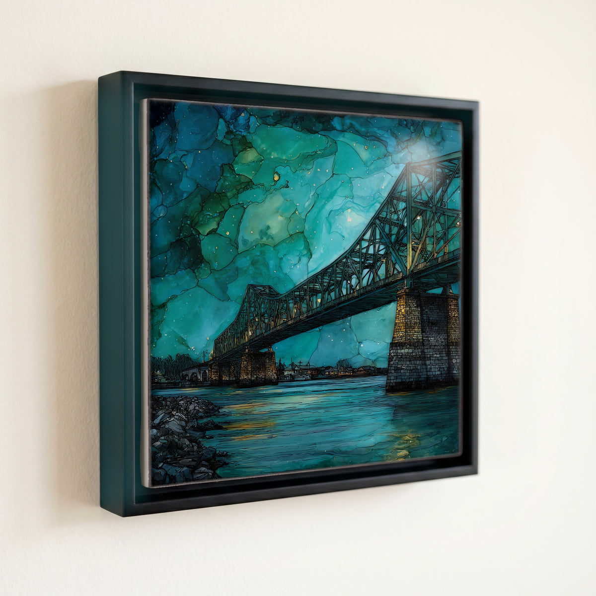 the Lower Trenton Bridge — front