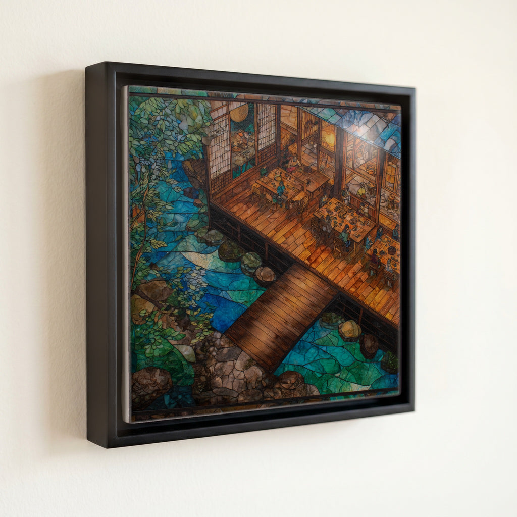 Kibune River Dining Floor — front