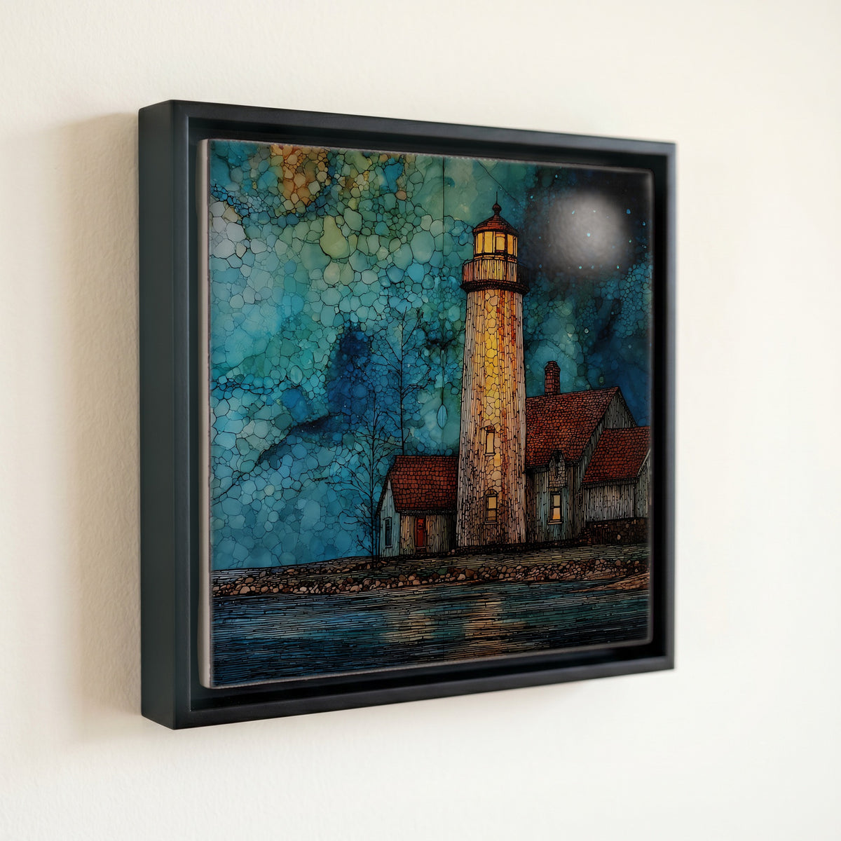 the Old Mackinac Point Lighthouse — front