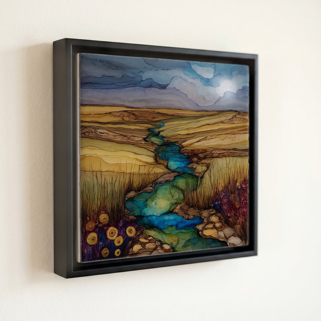 the Smoky Hill River bend — front
