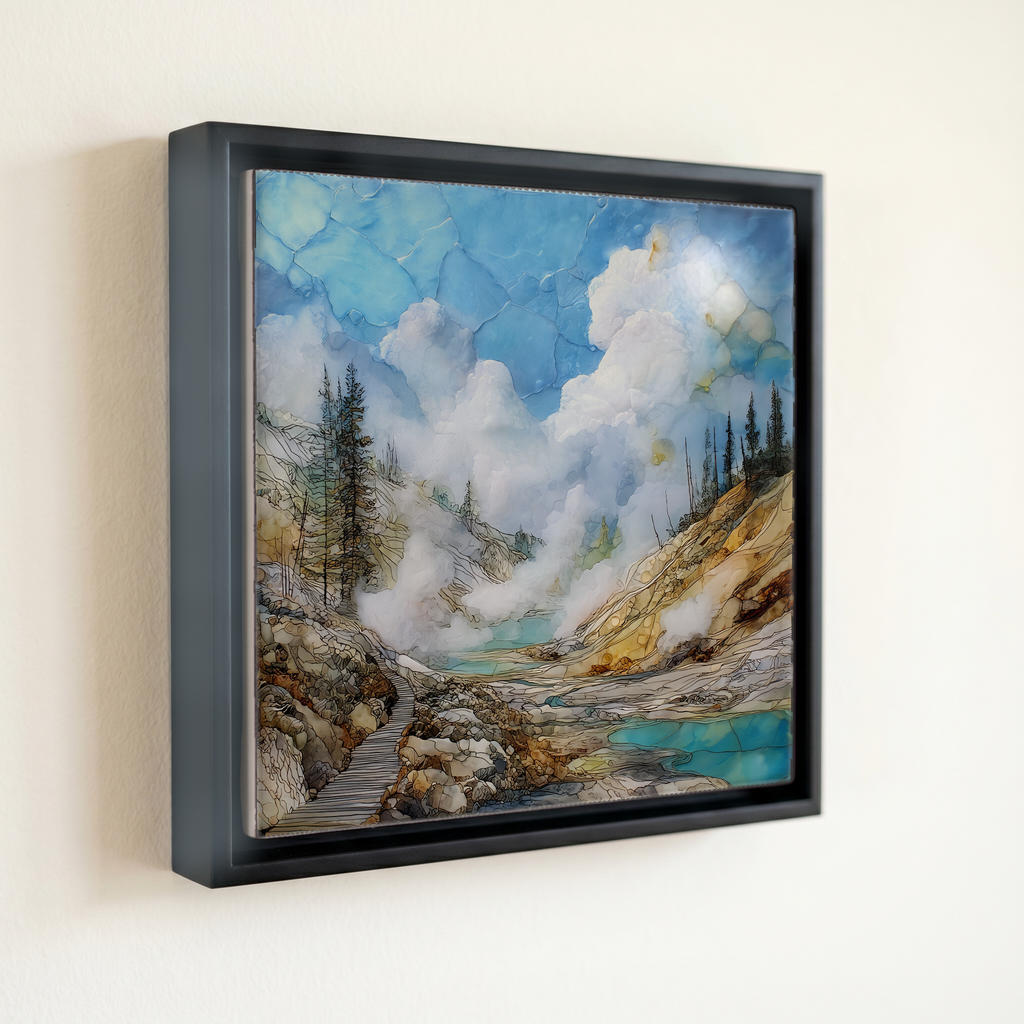 Bumpass Hell — front
