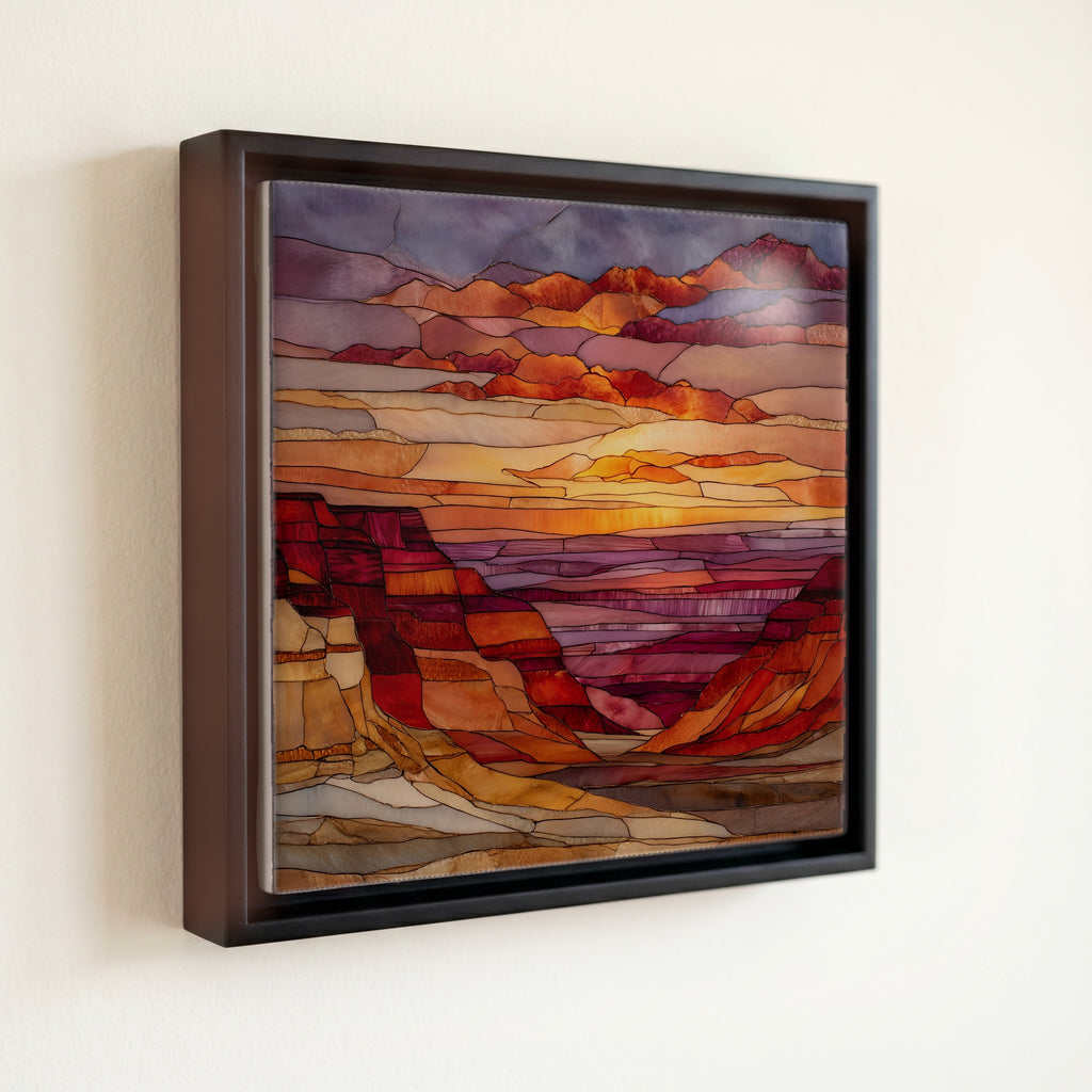 Painted Desert at sunset Petrified Forest — front
