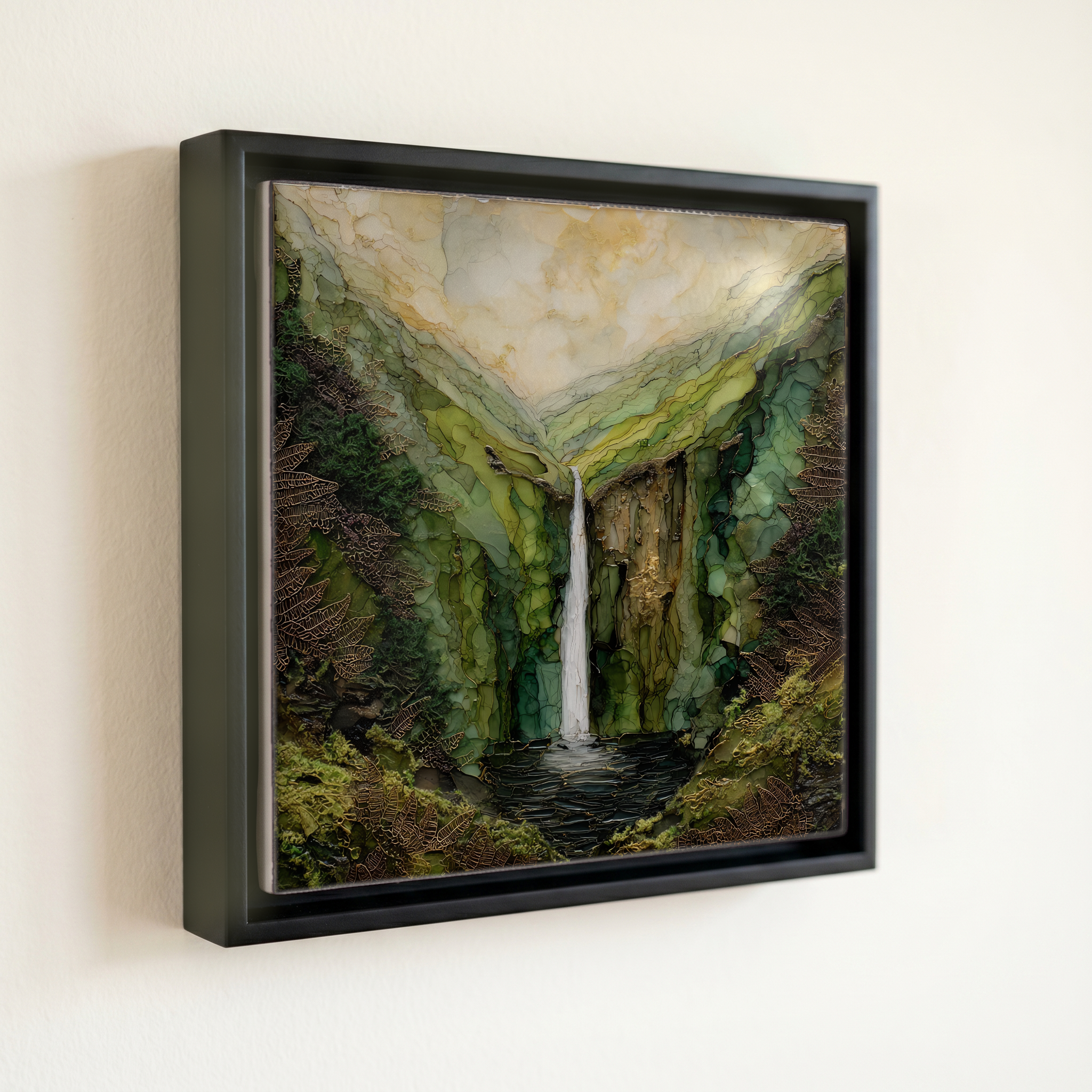 Glencar Waterfall — front