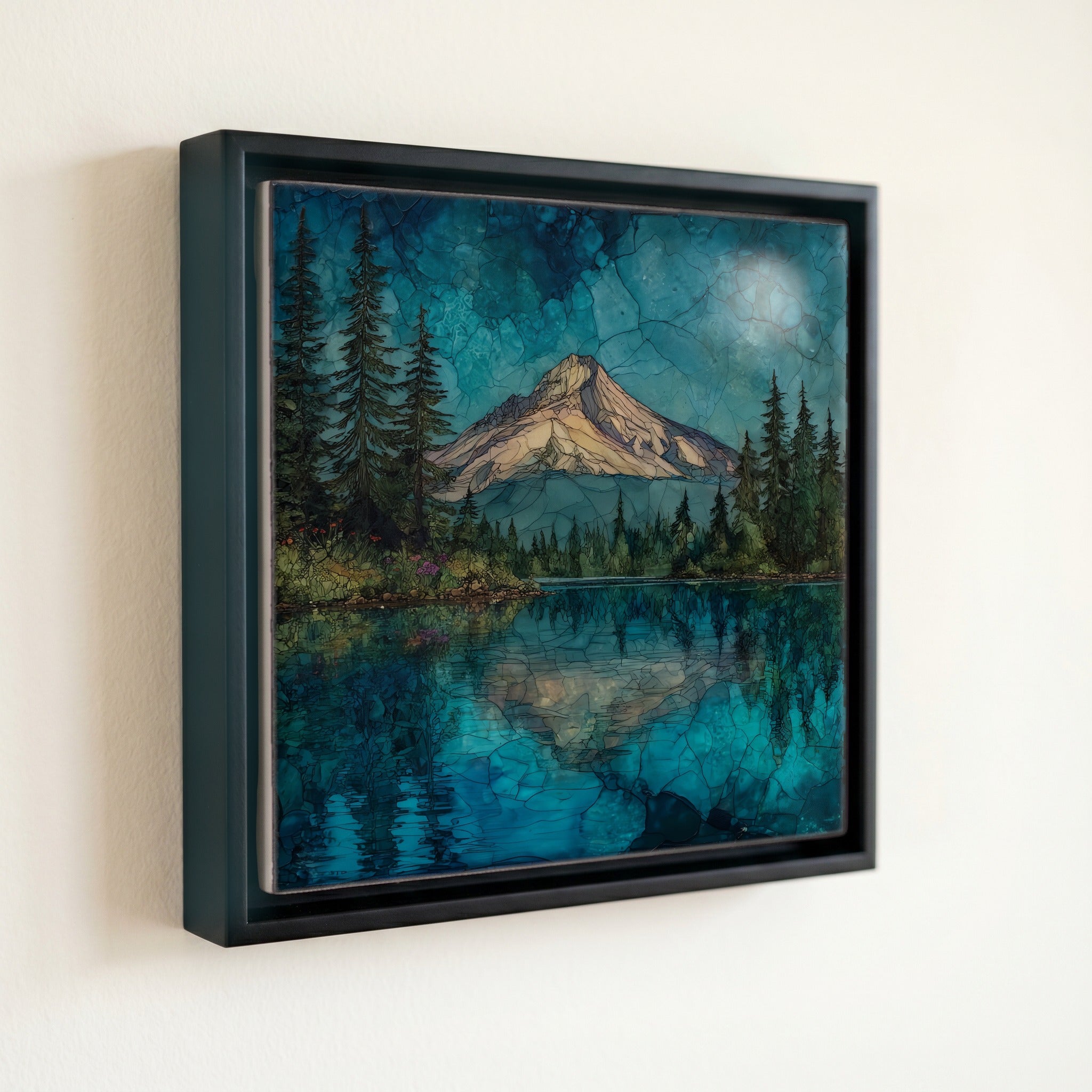 Mount Hood reflected — front