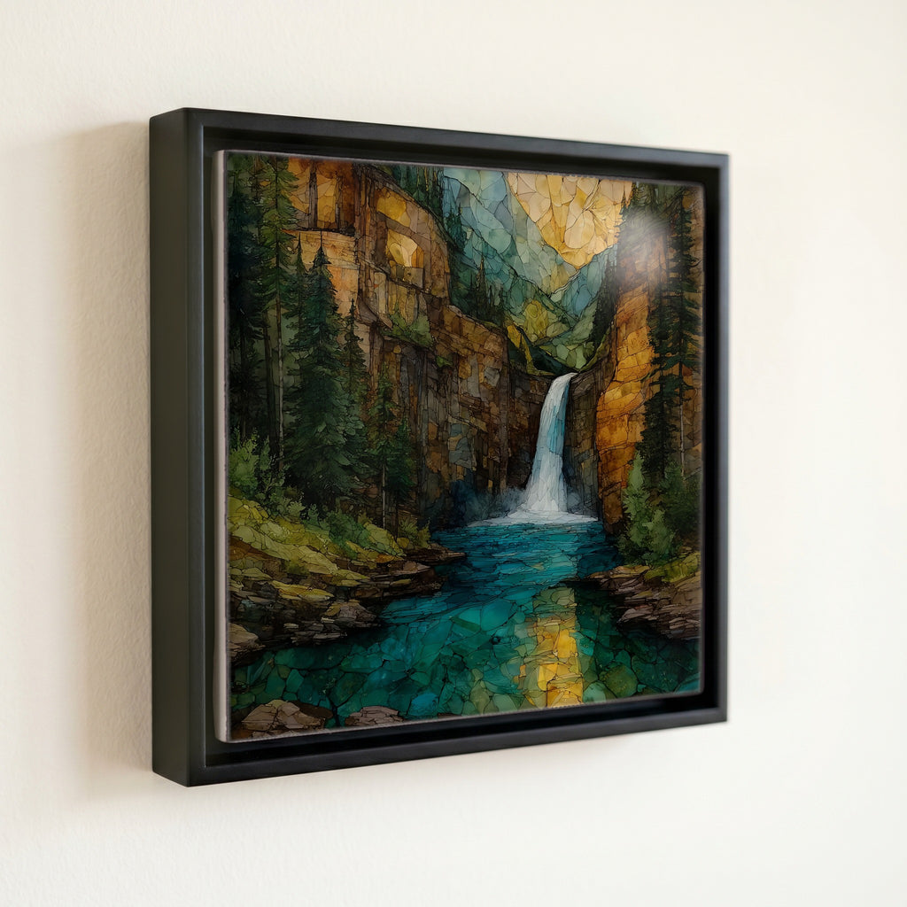 St Mary Falls — front