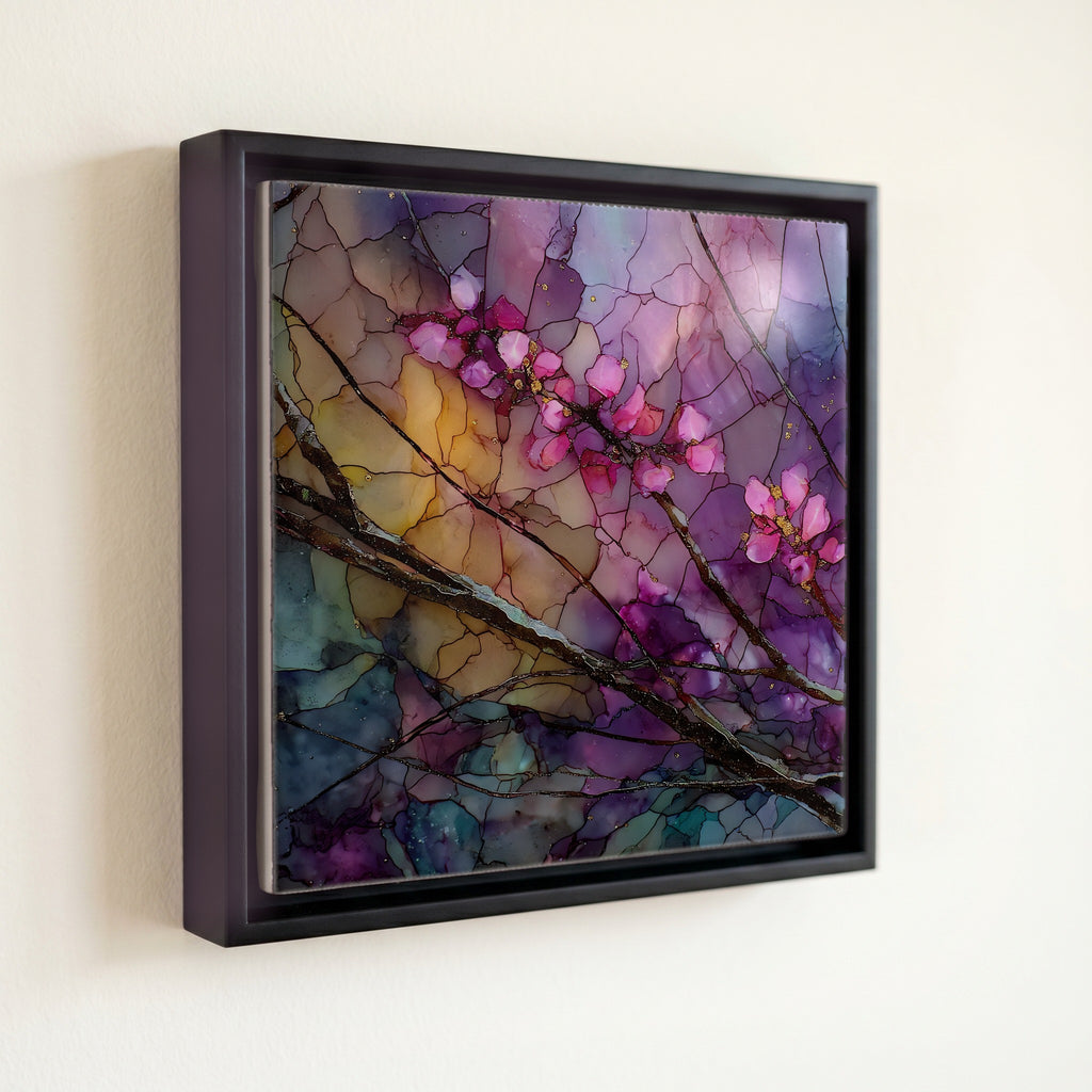 Tulsa redbud branches — front