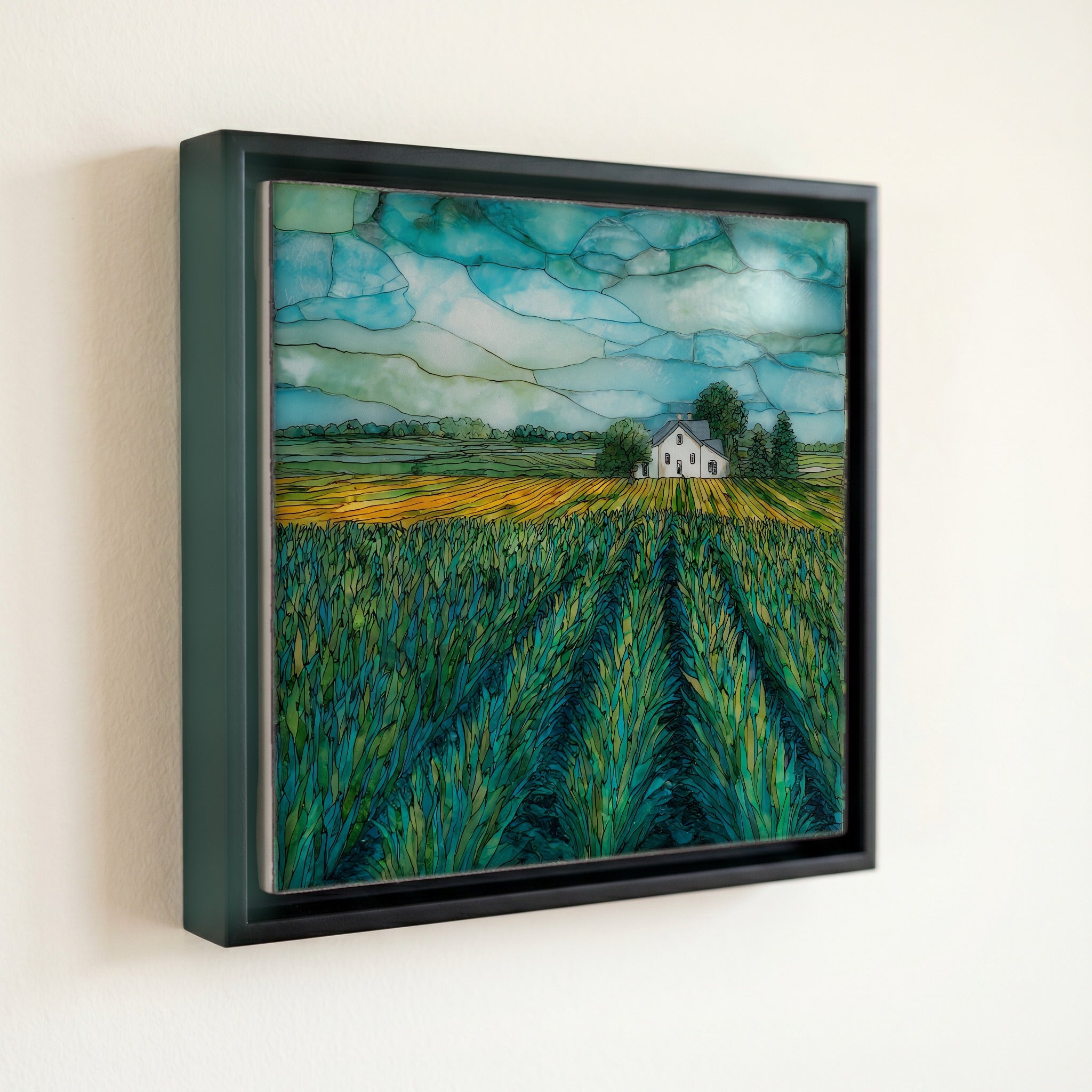 the Field of Dreams cornfield outfield — front