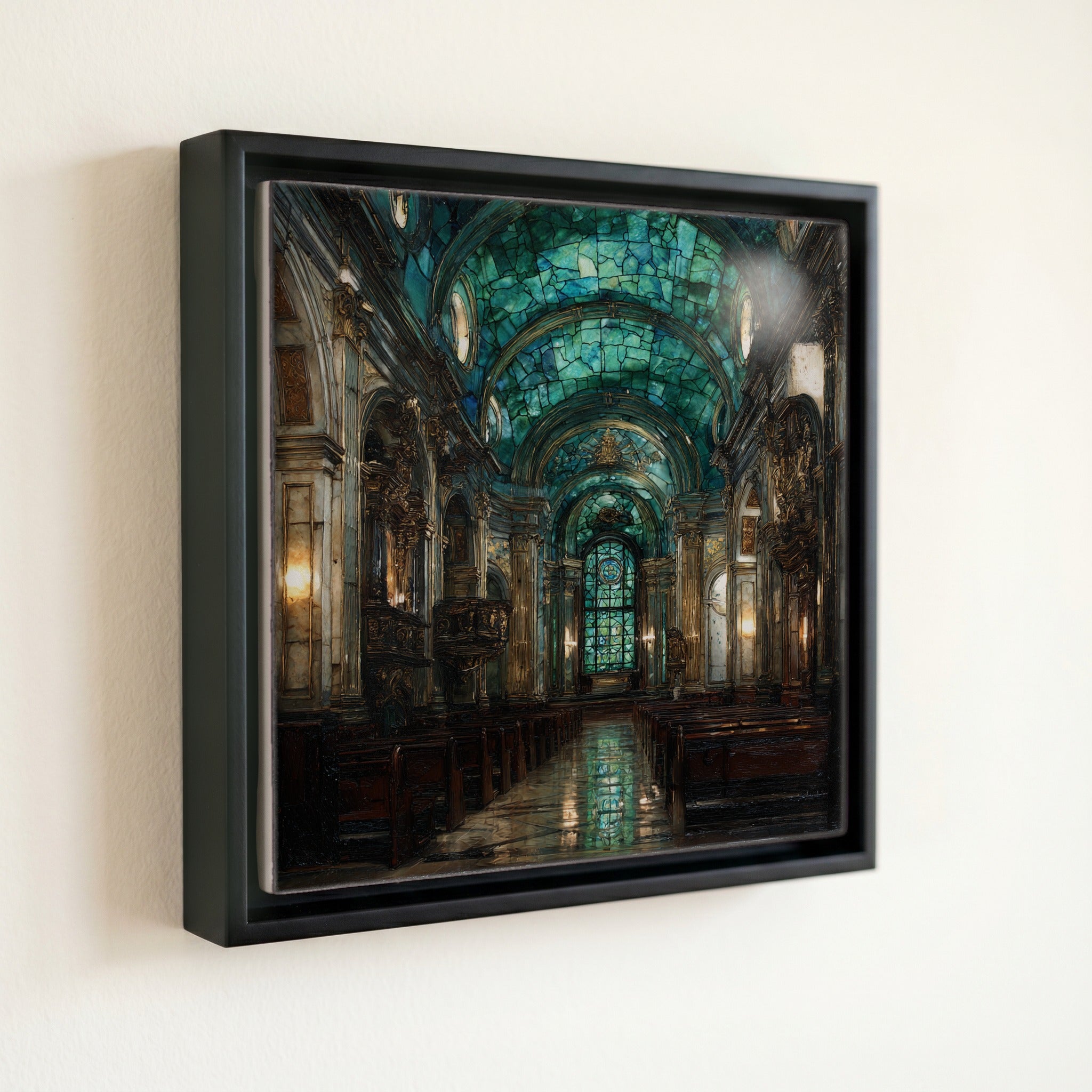 Cartuja Monastery Baroque Interior — front