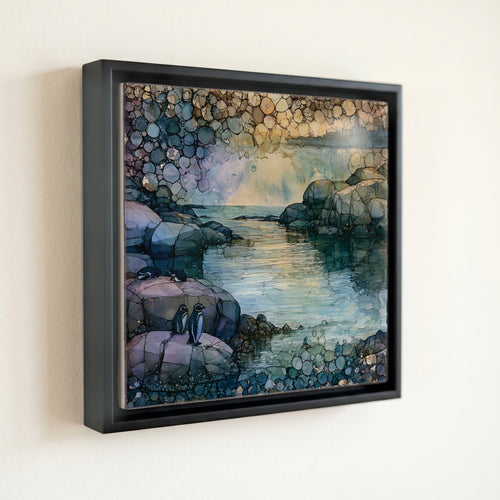 a calm sheltered swimming — front