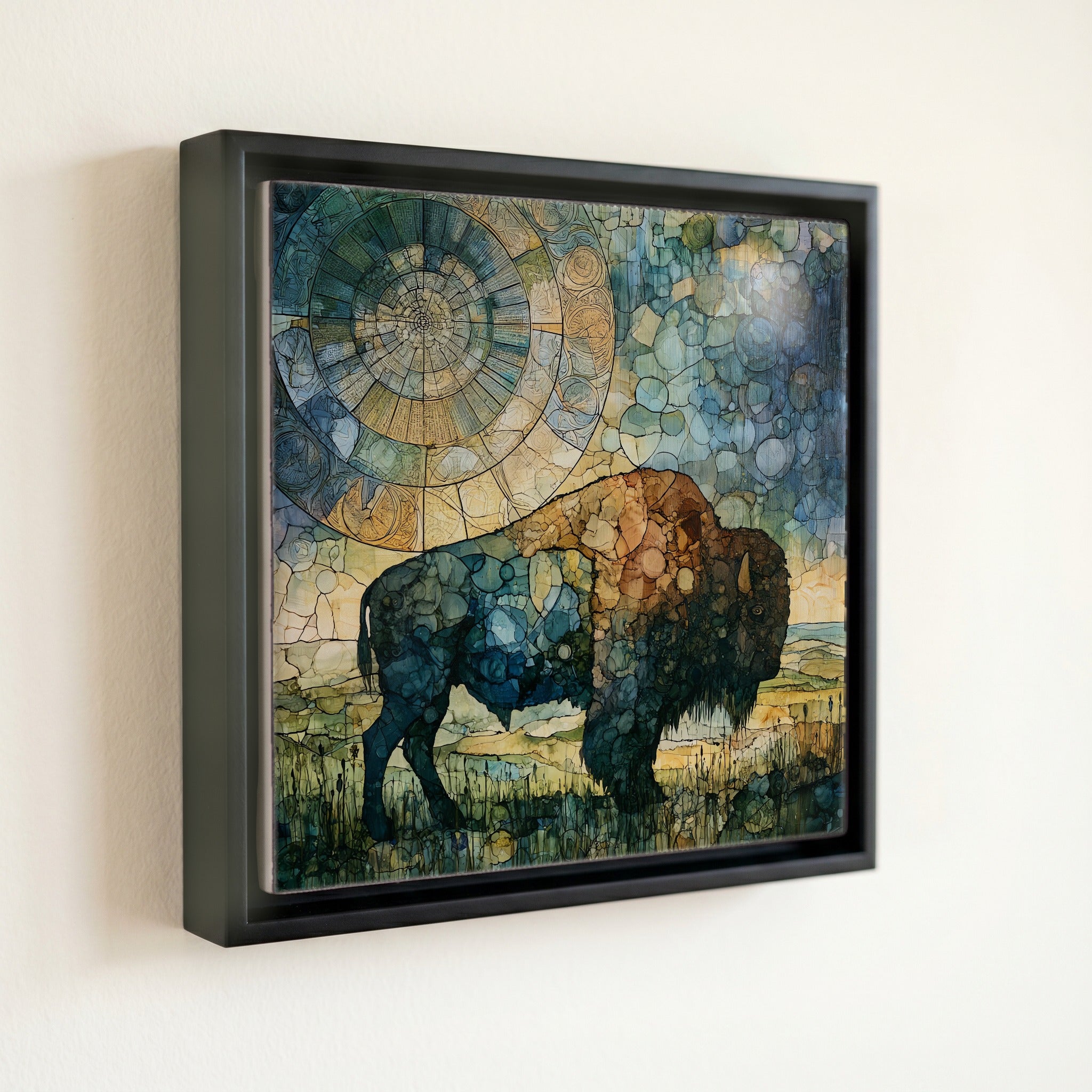 the World's Largest Buffalo — front